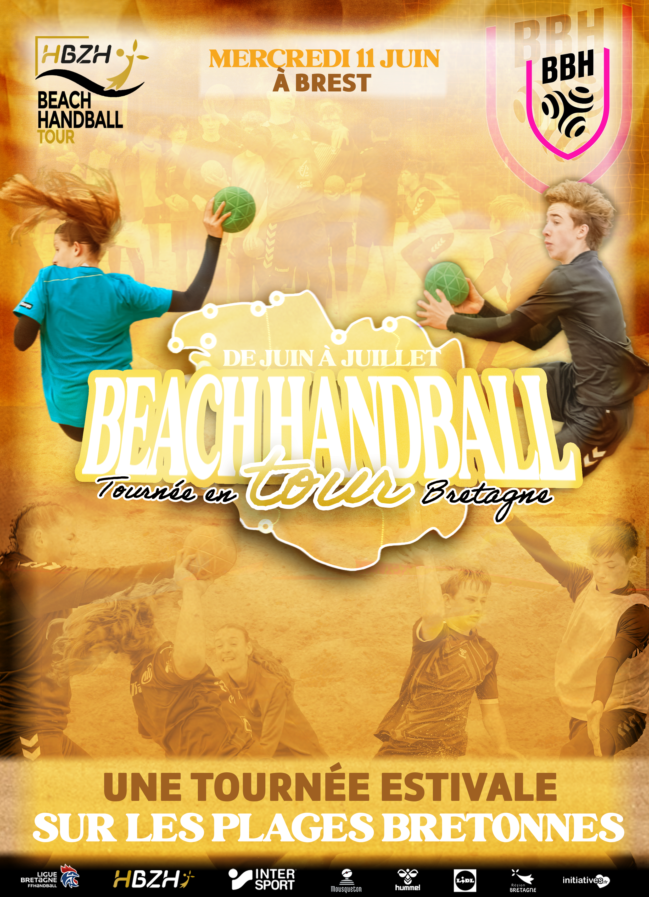 Le HBZH Beach Tour est à Brest