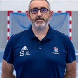 Fabrice BERTRAND mental coach of France poses for a picture before a French Handball Women’s U18 team training session at Maison du Handball on November 14, 2022 in Creteil, France. (Photo by Baptiste Fernandez/Icon Sport)