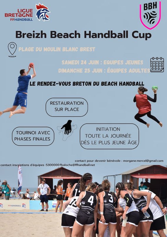 Breizh Beach Handball Cup Ligue de Bretagne de Handball