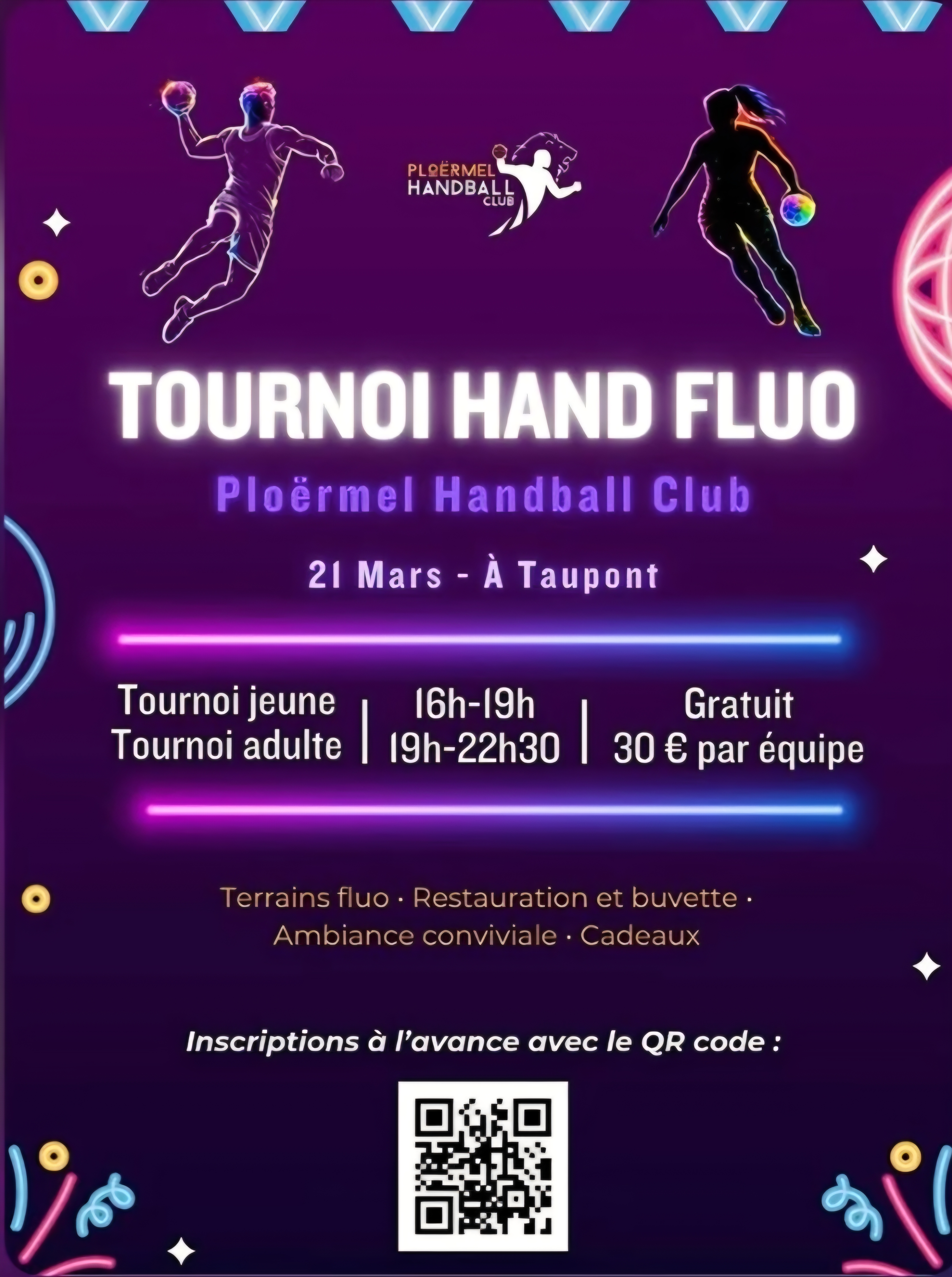 Tournoi Hand Fluo