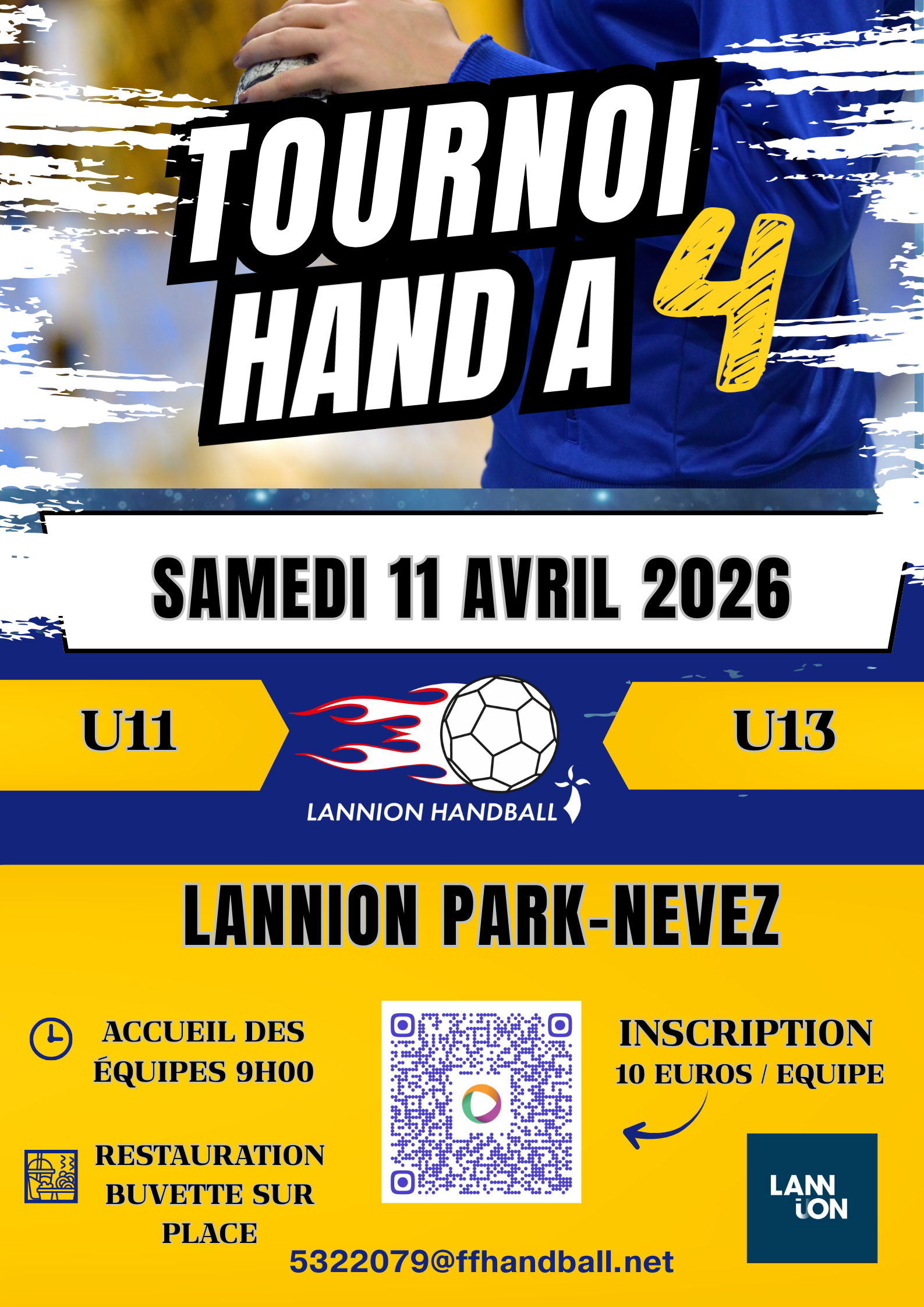 Tournoi Hand à 4